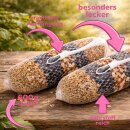 4 Stck Riesenfutterstangen Vogelfutter Fettfutter Winterfutter