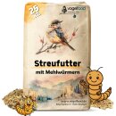 25 kg Streufutter mit Mehlwürmer Wildvögel...