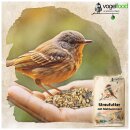 25 kg Streufutter mit Mehlwürmer Wildvögel Sommerstreu Winter Ganzjahresfutter